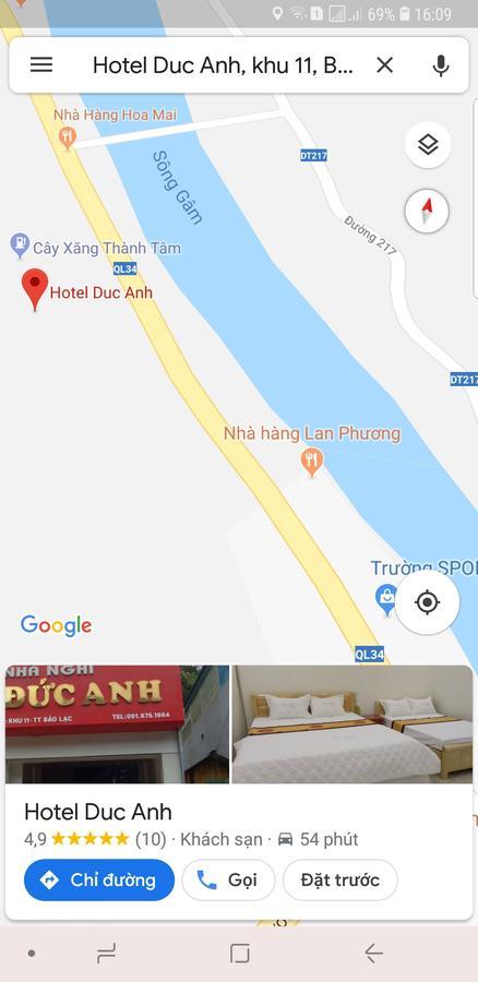 Duc Anh Bao Lac Hotel Cao Bang Exterior foto